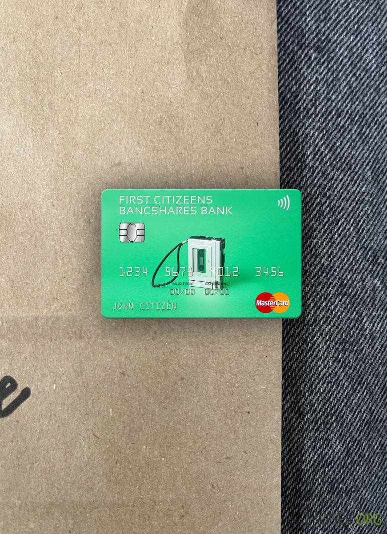 USA First Citizens BancShares Bank mastercard photolook ,